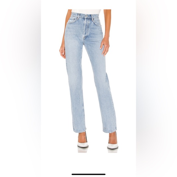 AGOLDE - Lana Straight in Riptide - Size 26 - Picture 1 of 4